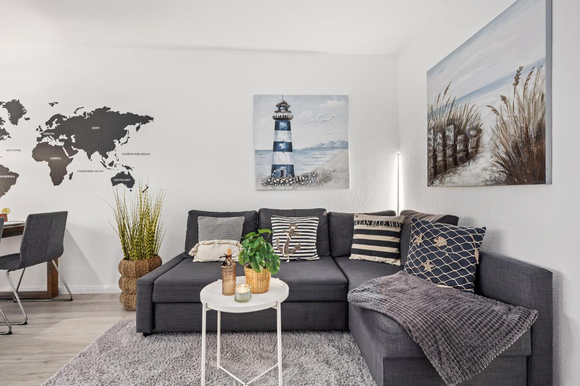 Apartment Greypearl - Ruhig Gelegen Mit Terrasse - Strandnaehe - Parkplatz - Wlan *
