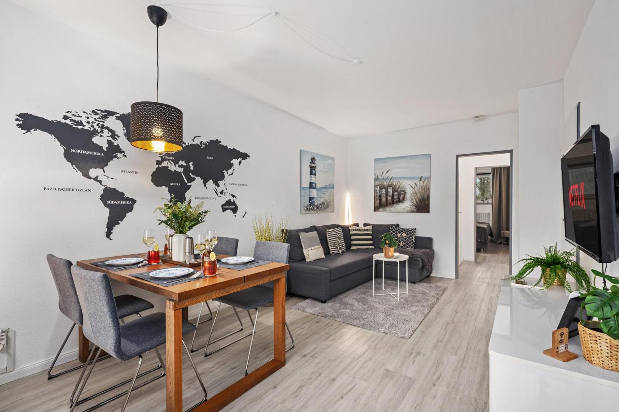 Greypearl - Ruhig Gelegen Mit Terrasse - Strandnaehe - Parkplatz - Wlan * Busum