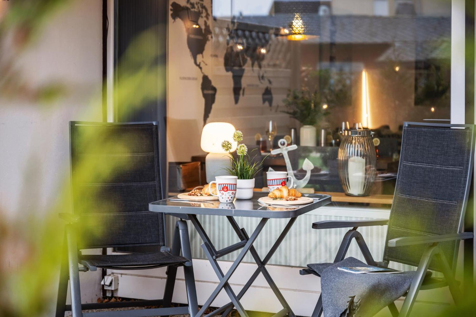 Greypearl - Ruhig Gelegen Mit Terrasse - Strandnaehe - Parkplatz - Wlan Apartment