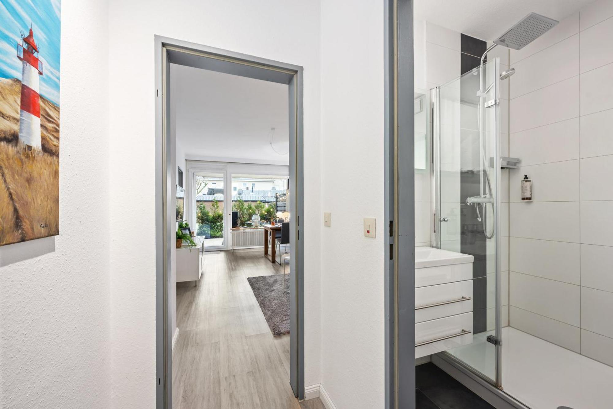Greypearl - Ruhig Gelegen Mit Terrasse - Strandnaehe - Parkplatz - Wlan * Busum