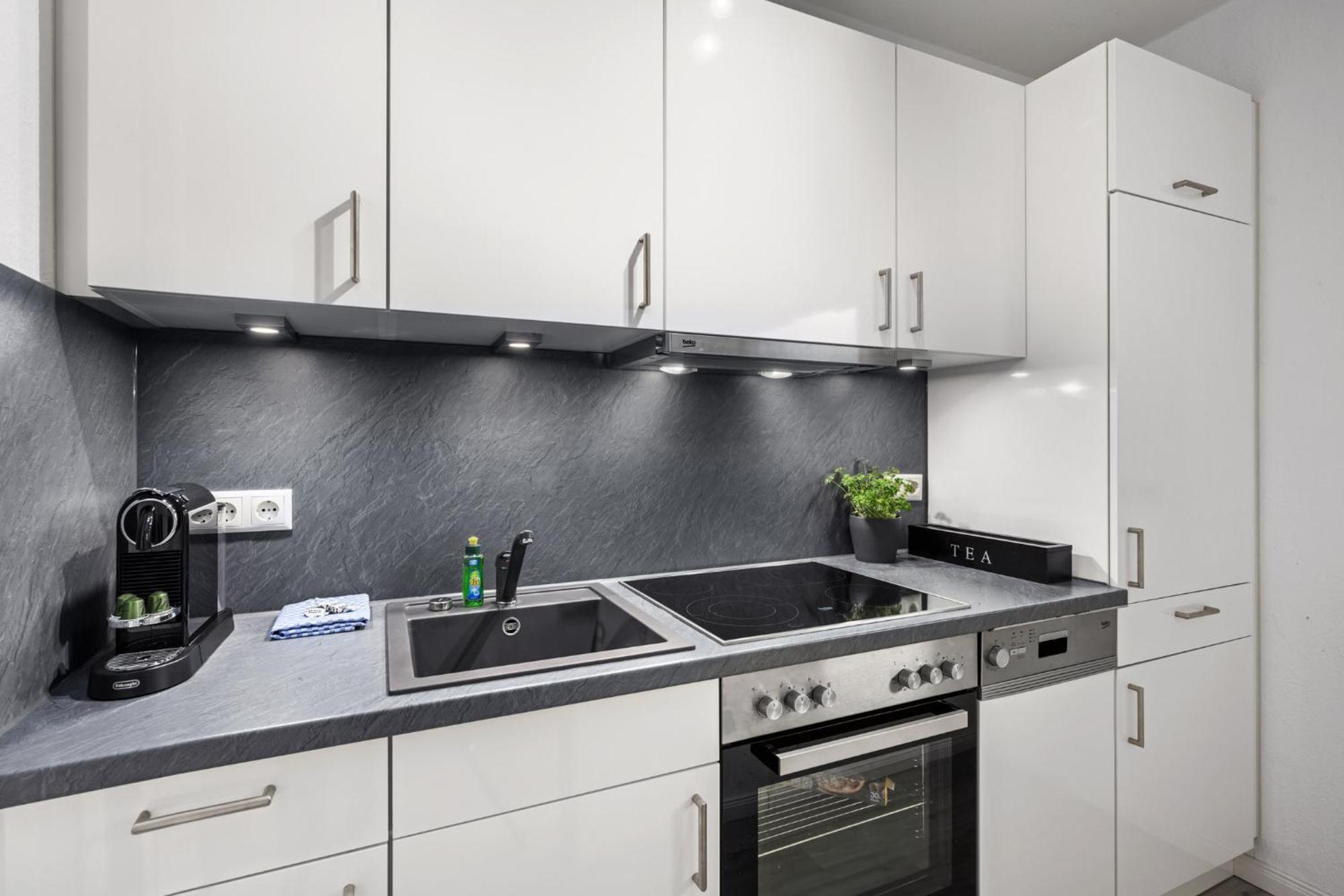 Greypearl - Ruhig Gelegen Mit Terrasse - Strandnaehe - Parkplatz - Wlan Apartment *